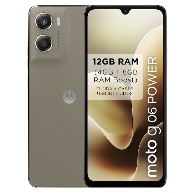 Imagen 0 de Motorola moto g06 power 4GB + 256GB móvil libre