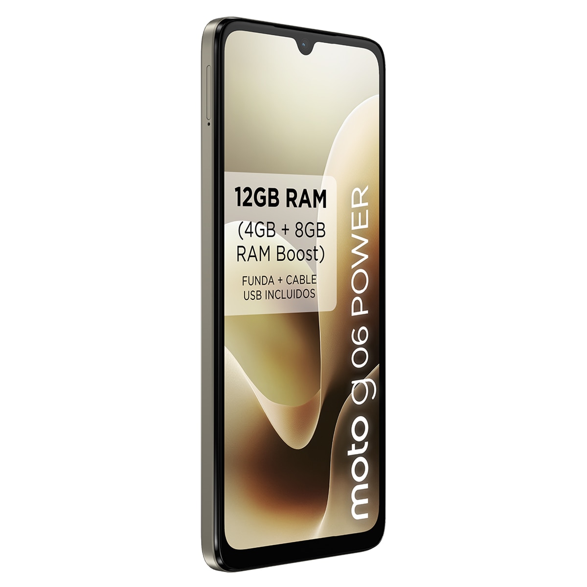 Motorola moto g06 power 4GB + 256GB móvil libre Pantone Laurel Oak-4