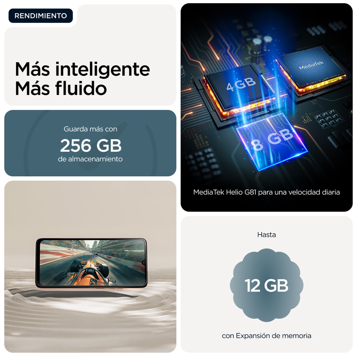 Móvil Motorola moto g06 Power 6,88" MediaTek Helio G81 Extreme Pantone Tapestry-8