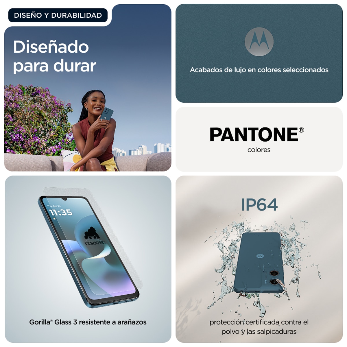 Móvil Motorola moto g06 Power 6,88" MediaTek Helio G81 Extreme Pantone Tapestry-9