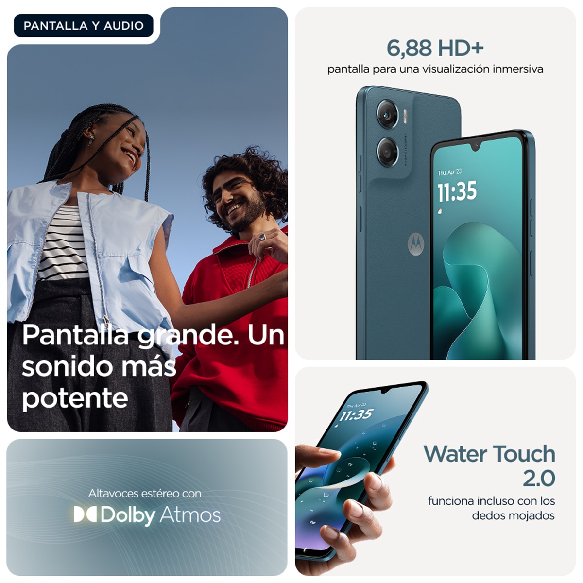 Móvil Motorola moto g06 Power 6,88" MediaTek Helio G81 Extreme Pantone Tapestry-10