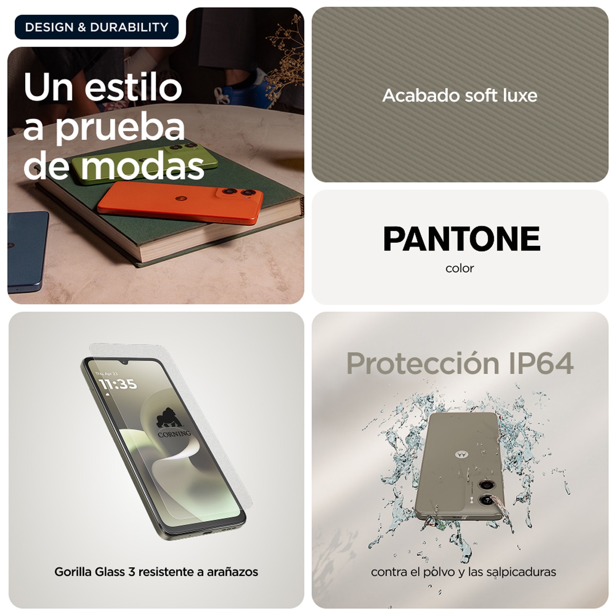 Motorola moto g06 Power 8GB + 256GB móvil libre Pantone Laurel Oak-8