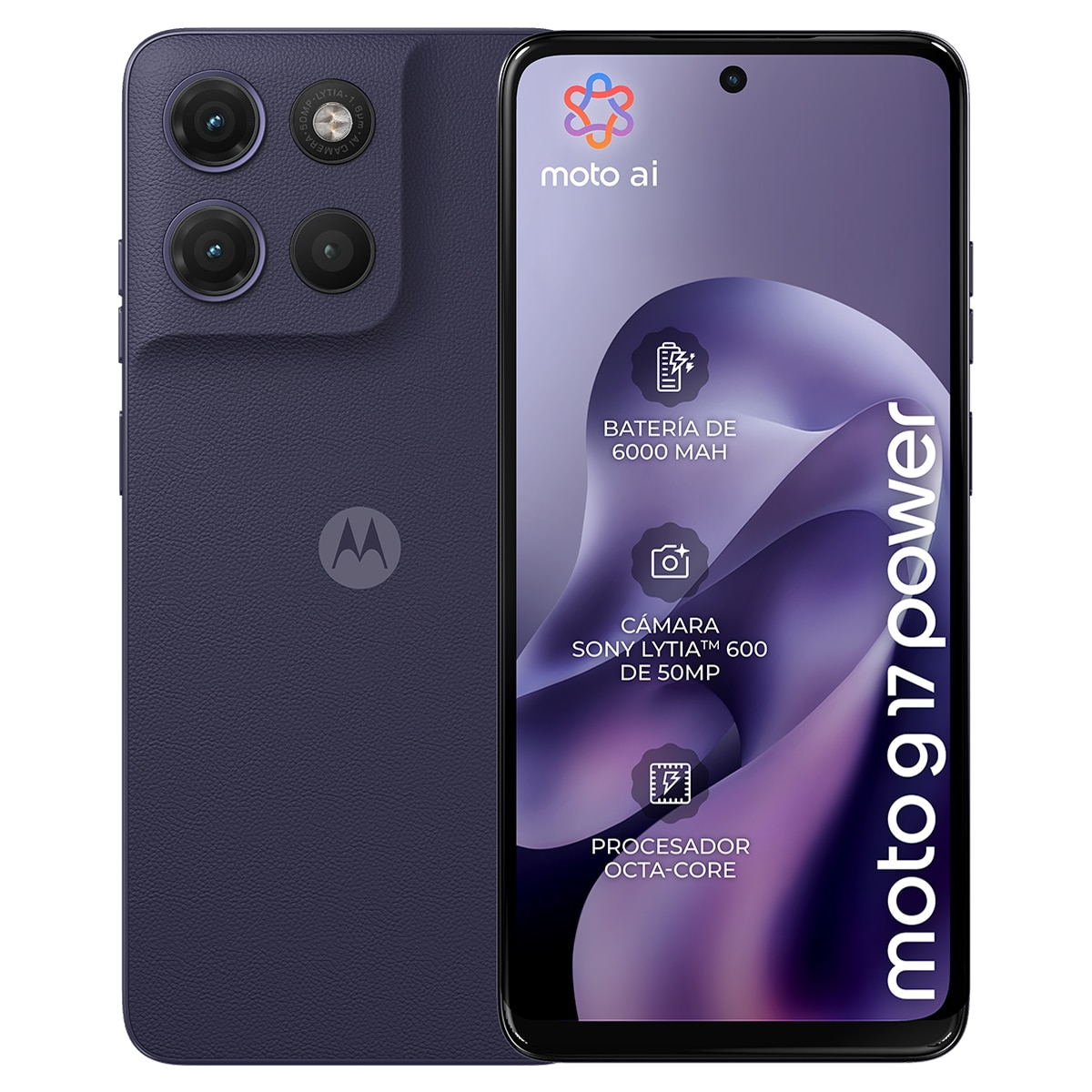 Imagen 0 de Motorola moto g17 power 4GB + 256GB móvil libre