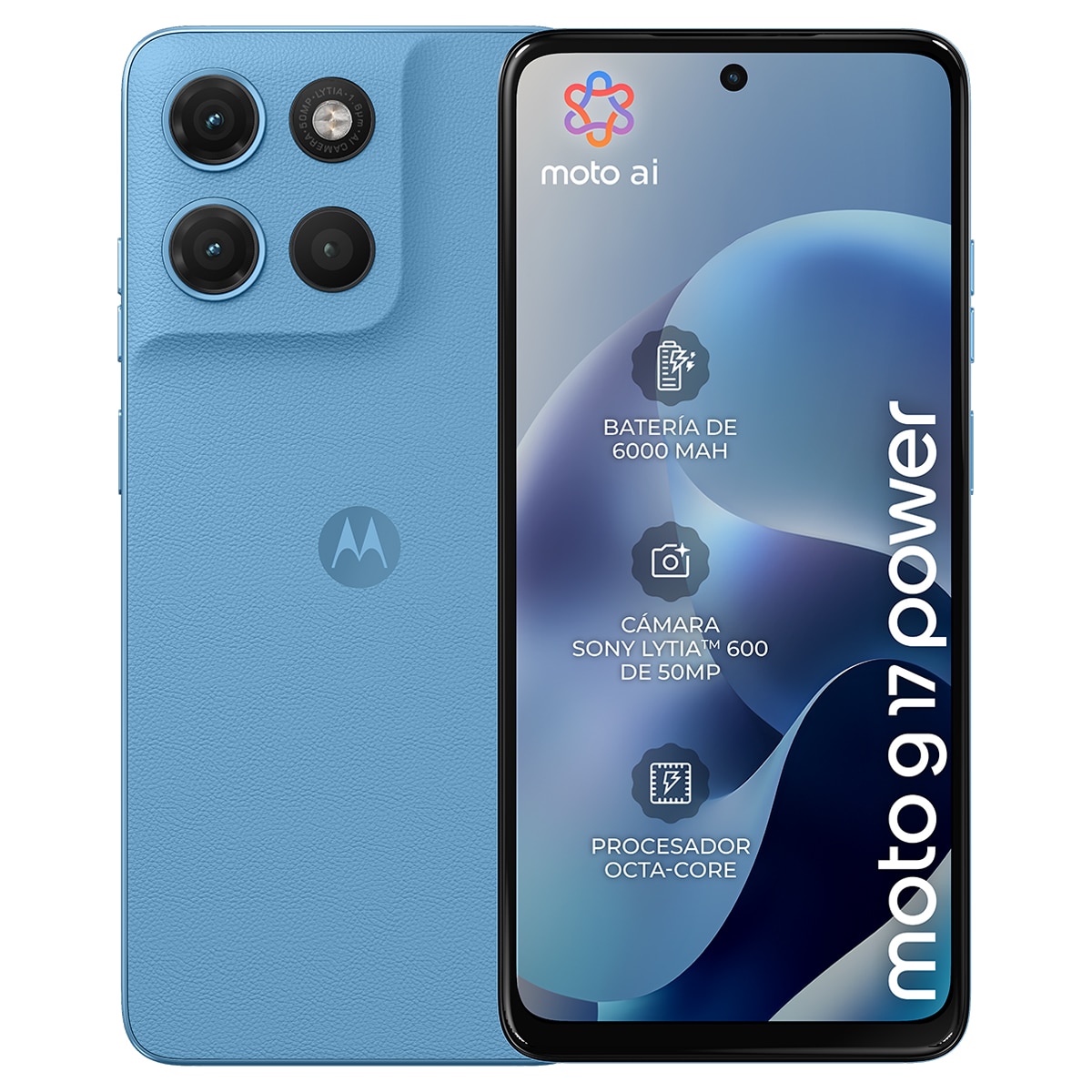 MOTOROLA - Motorola moto g17 power 4GB + 256GB móvil libre.