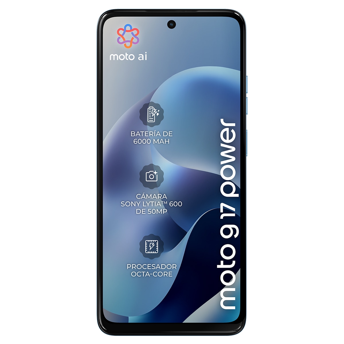 Móvil Motorola moto g17 power 6,75" MediaTek Helio G81 Extreme - Alaskan Blue 256 GB + 4 GB RAM Alaskan Blue-2