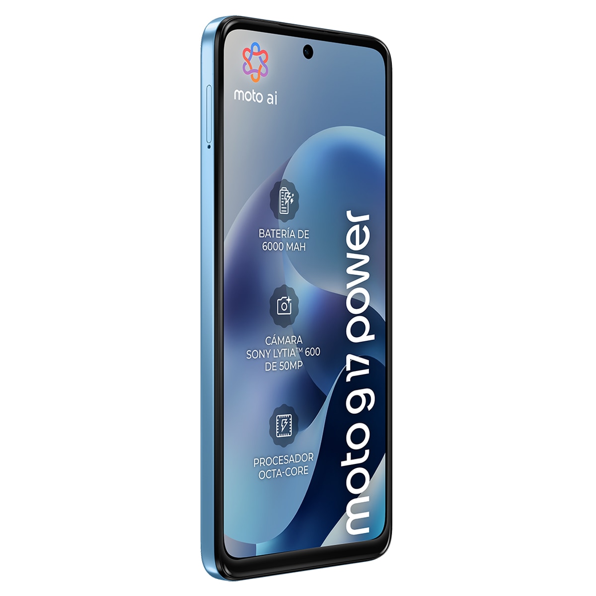 Móvil Motorola moto g17 power 6,75" MediaTek Helio G81 Extreme - Alaskan Blue 256 GB + 4 GB RAM Alaskan Blue-3