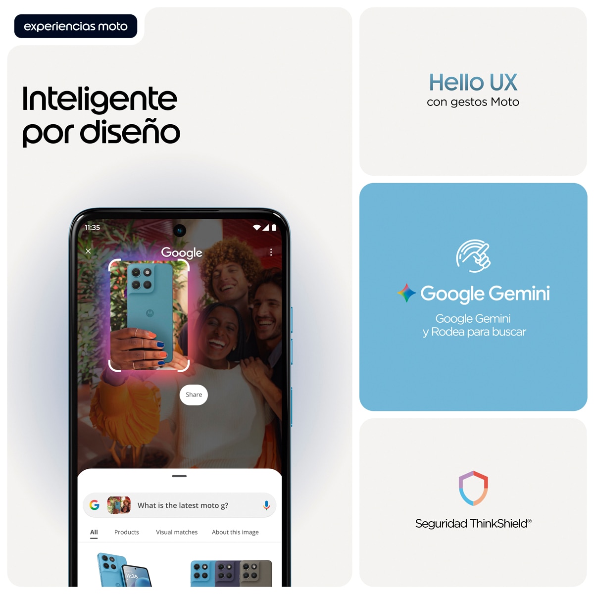 Móvil Motorola moto g17 power 6,75" MediaTek Helio G81 Extreme - Alaskan Blue 256 GB + 4 GB RAM Alaskan Blue-9
