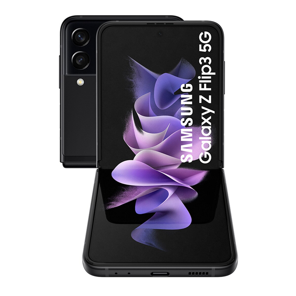 Samsung Galaxy Z Flip 3 5G móvil libre Negro-2