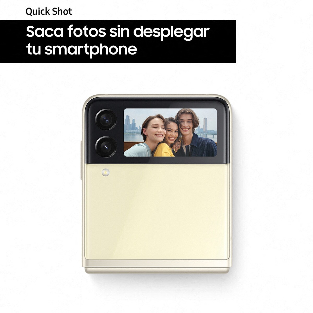 Samsung Galaxy Z Flip 3 5G móvil libre Negro-4