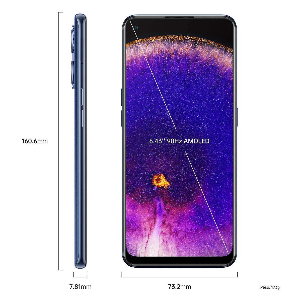 Oppo Find X5 Lite 5G móvil libre Negro-3