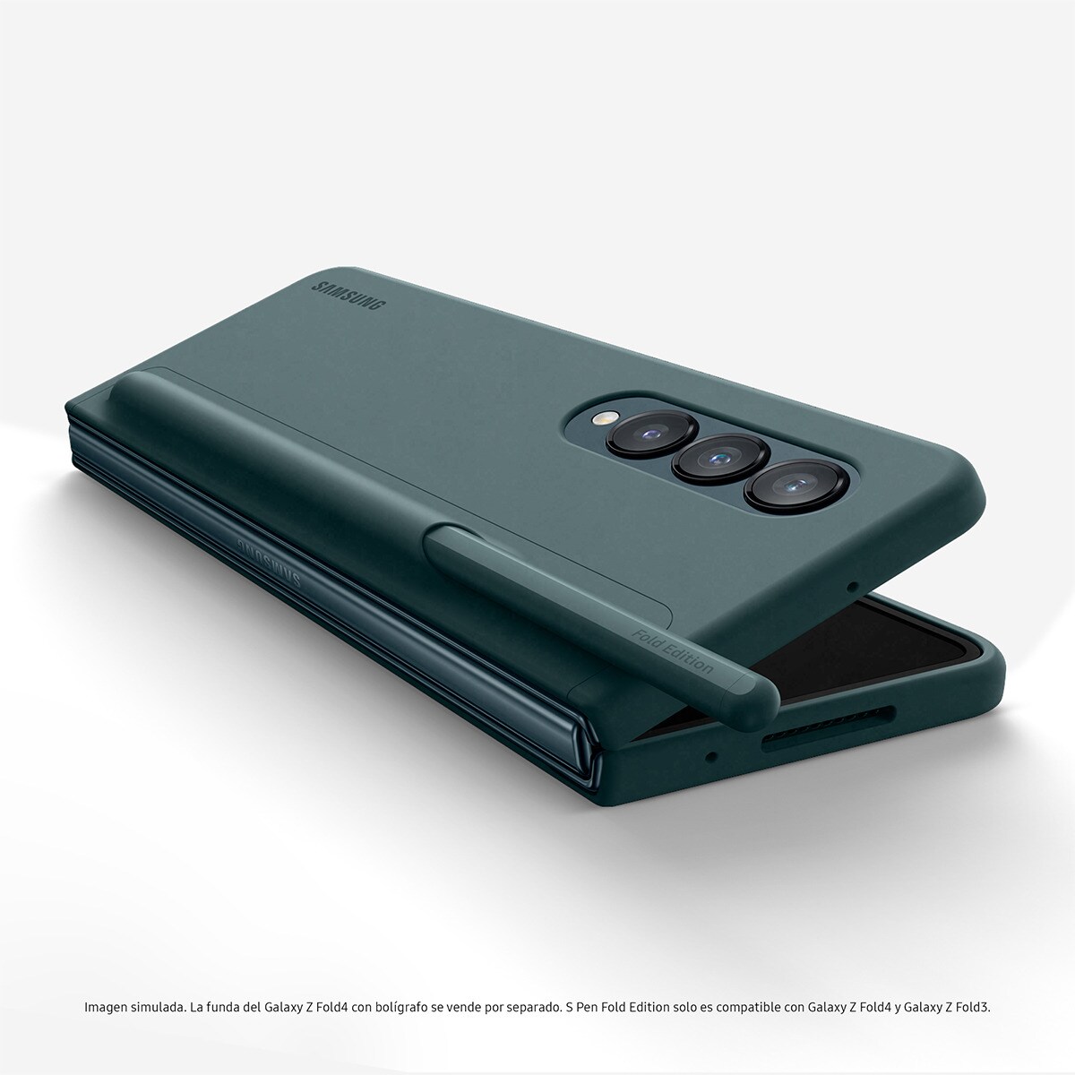 Samsung Galaxy Z Fold4 5G móvil libre - Verde 256 GB + 12 GB RAM Verde-4