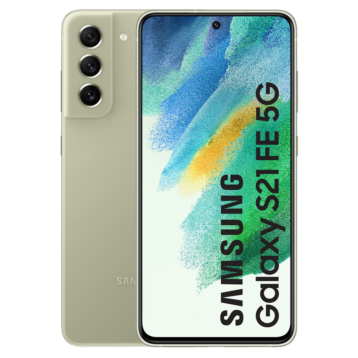 Samsung Galaxy S21 FE 5G móvil libre - Negro 256 GB + 8 GB RAM Verde-1