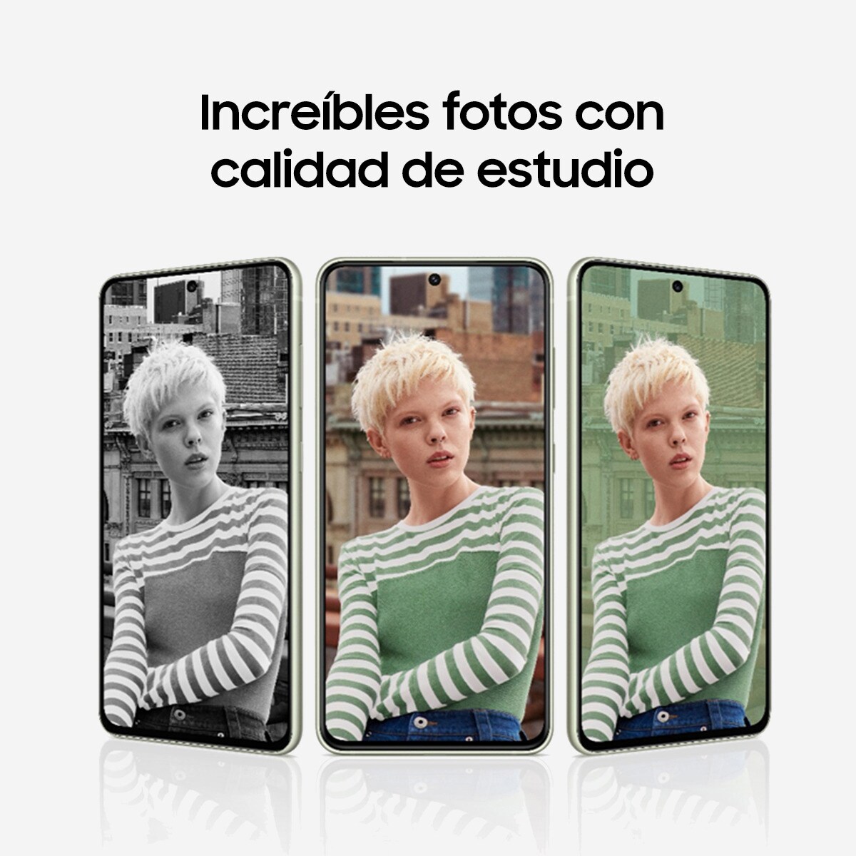 Samsung Galaxy S21 FE 5G móvil libre - Negro 256 GB + 8 GB RAM Verde-6
