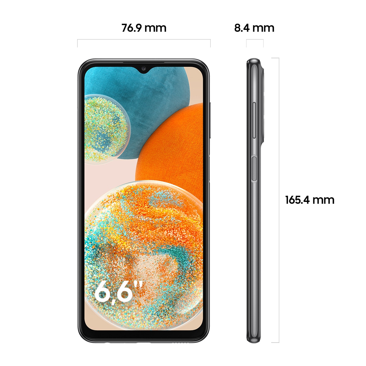 Samsung Galaxy A23 5G 4 GB + 128 GB móvil libre Negro-2
