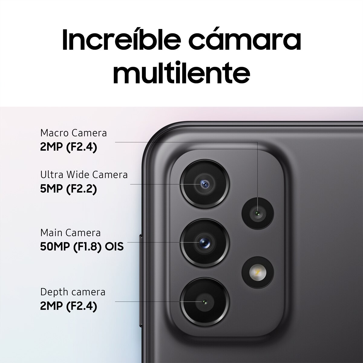 Samsung Galaxy A23 5G 4 GB + 128 GB móvil libre Negro-6
