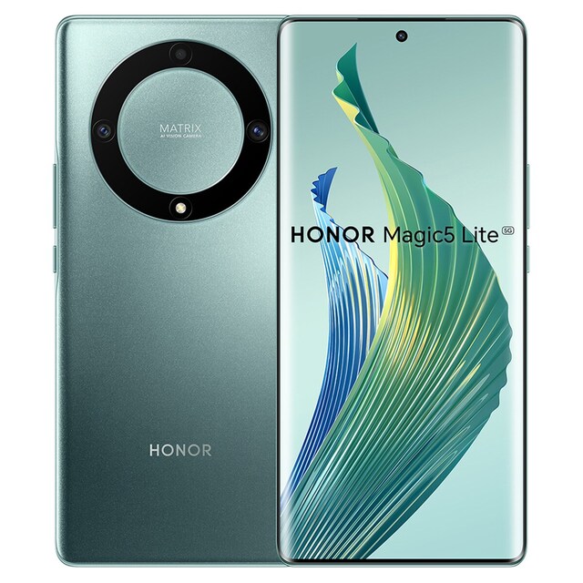 Honor Magic 5 Lite 5G 6 GB + 128 GB Emerald Green móvil libre