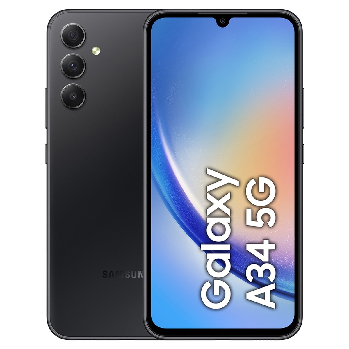 Samsung Galaxy A34 5G 6 GB + 128 GB móvil libre Negro-1