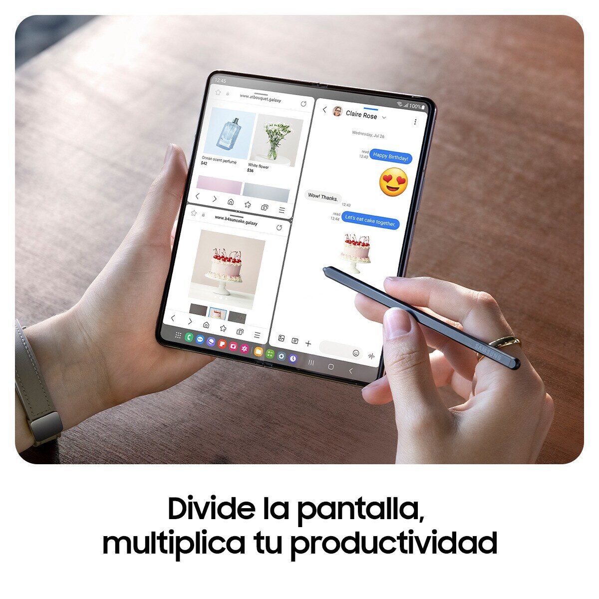 Samsung Galaxy Z Fold5 12 GB + 512 GB móvil libre - Negro 512 GB + 12 GB RAM Negro-3