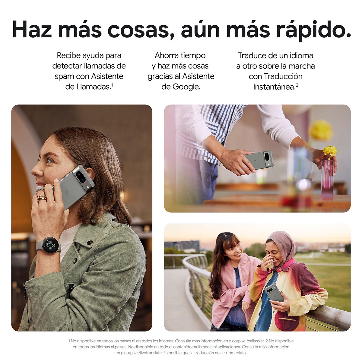 Google Pixel 8 8GB + 128 GB móvil libre Obsidiana-9