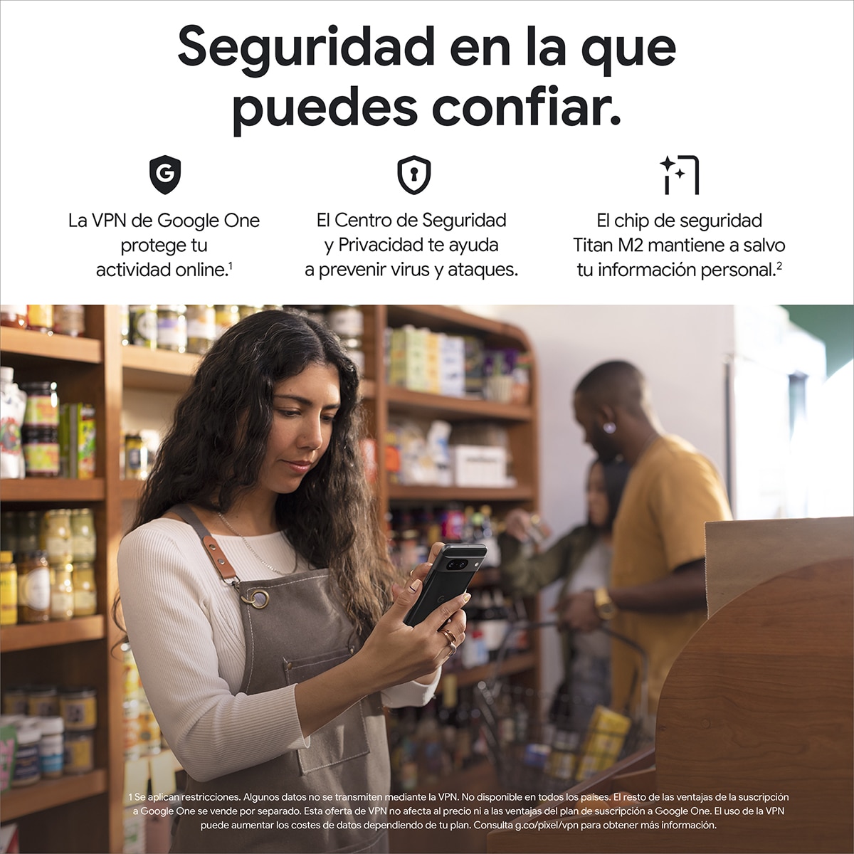 Google Pixel 8 8GB + 128 GB móvil libre Obsidiana-10