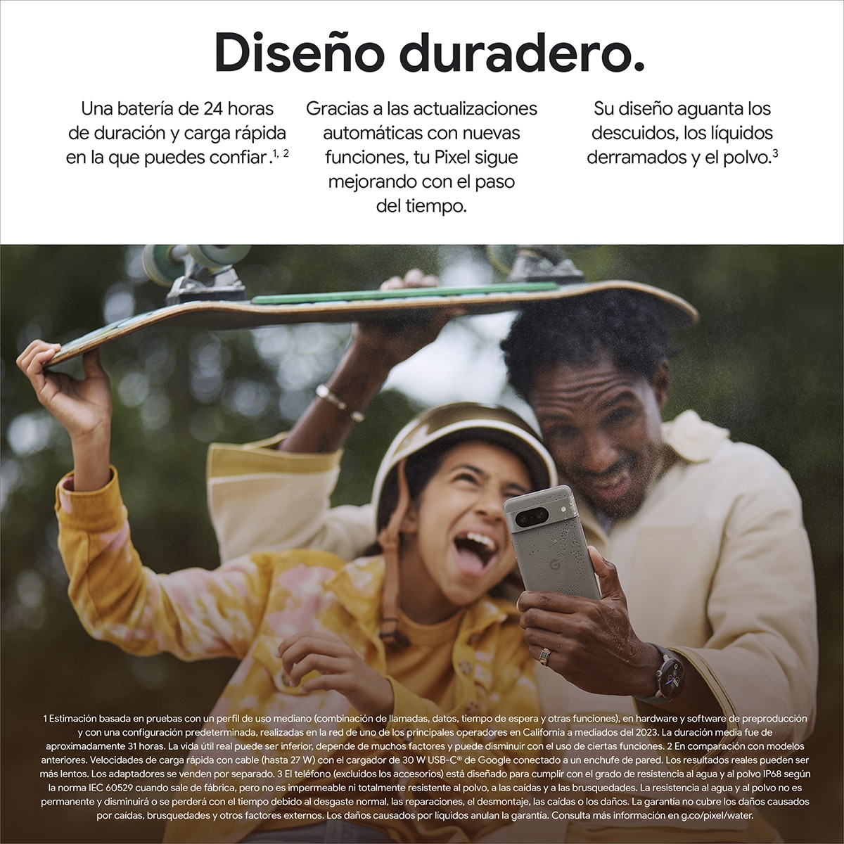 Google Pixel 8 8GB + 128 GB móvil libre Obsidiana-11