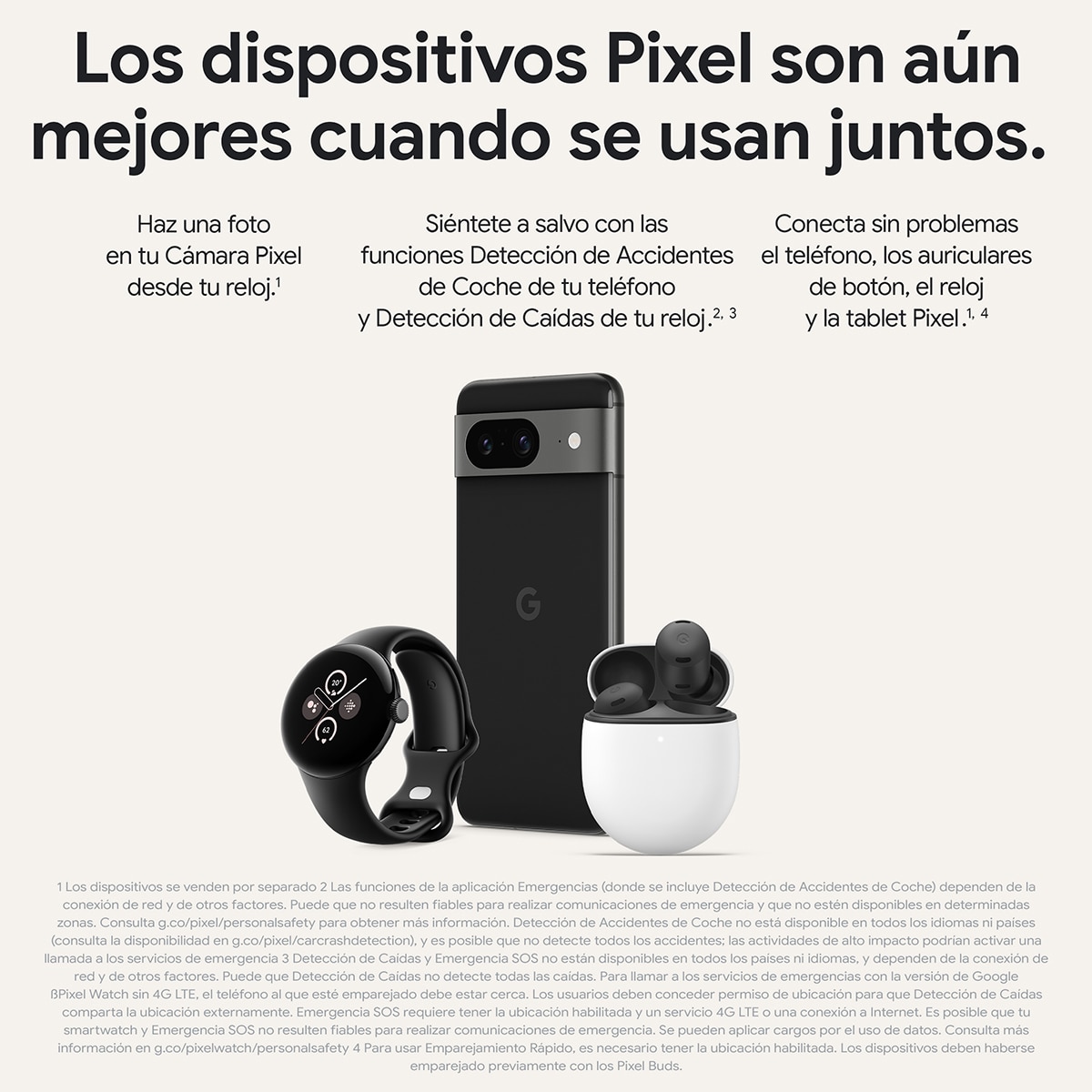 Google Pixel 8 8GB + 256 GB móvil libre Obsidiana-12