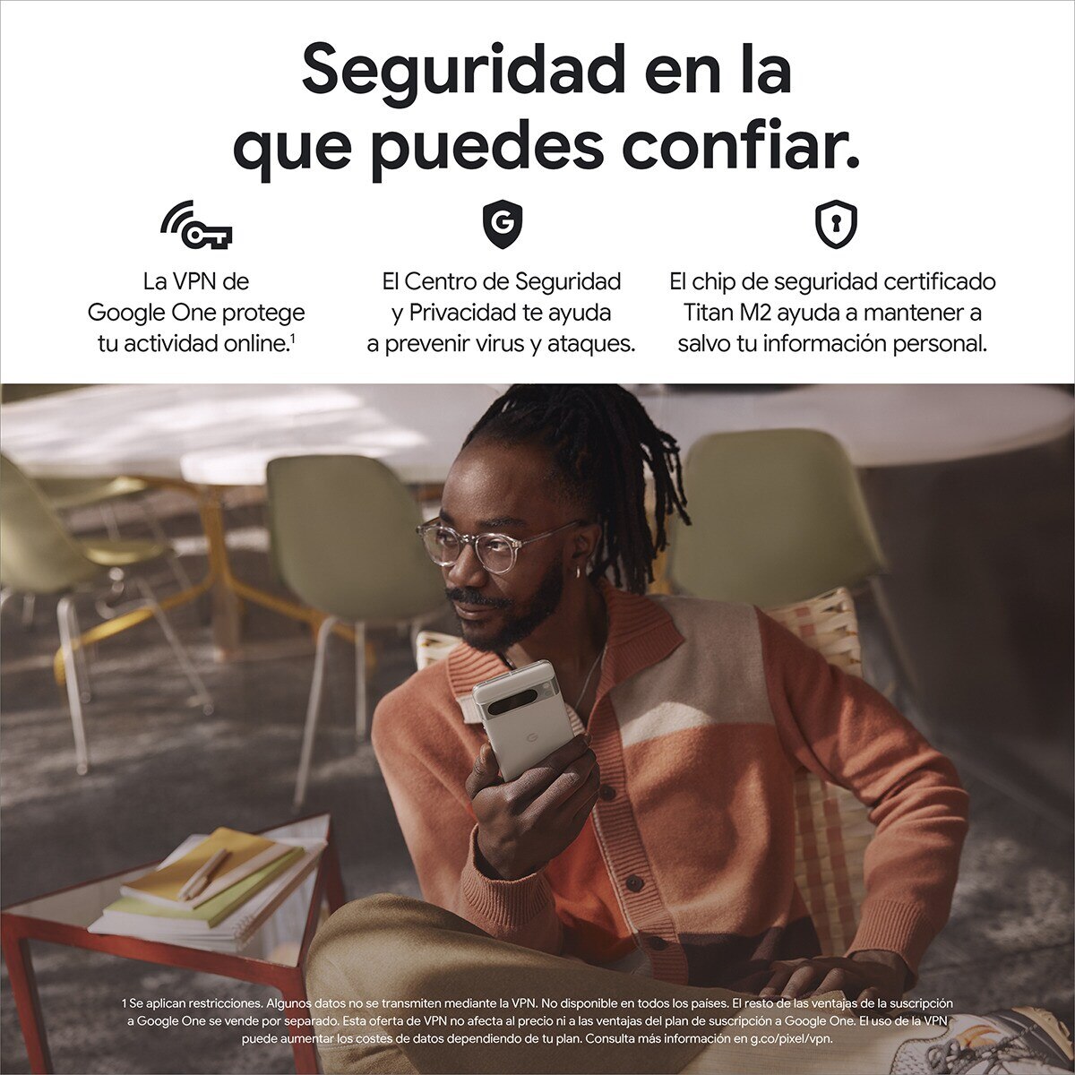 Móvil Google Pixel 8 Pro 6,7" Google Tensor G3 - Obsidiana 128 GB + 12 GB RAM Obsidiana-10