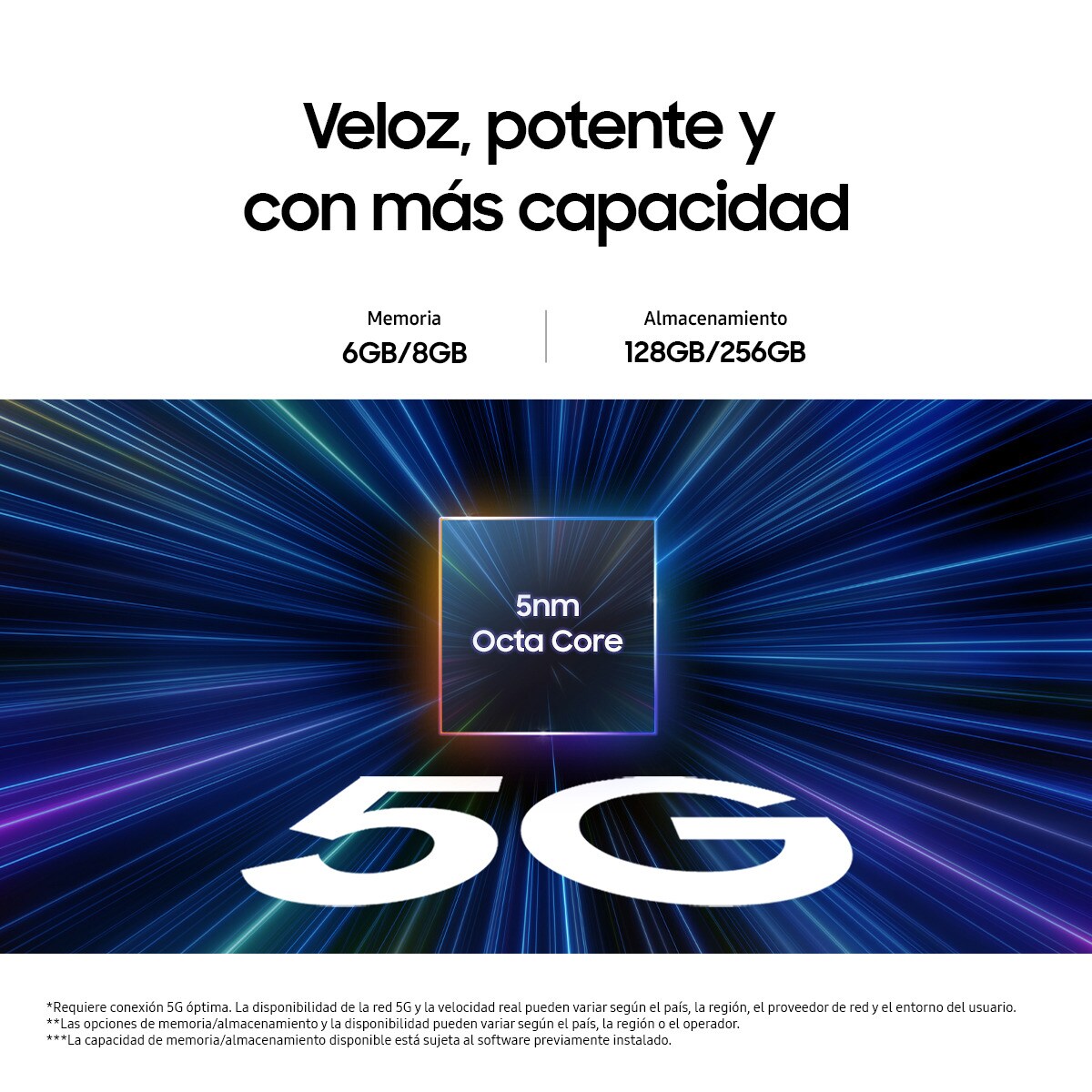 Samsung Galaxy A25 5G 6GB + 128GB móvil libre Negro-6