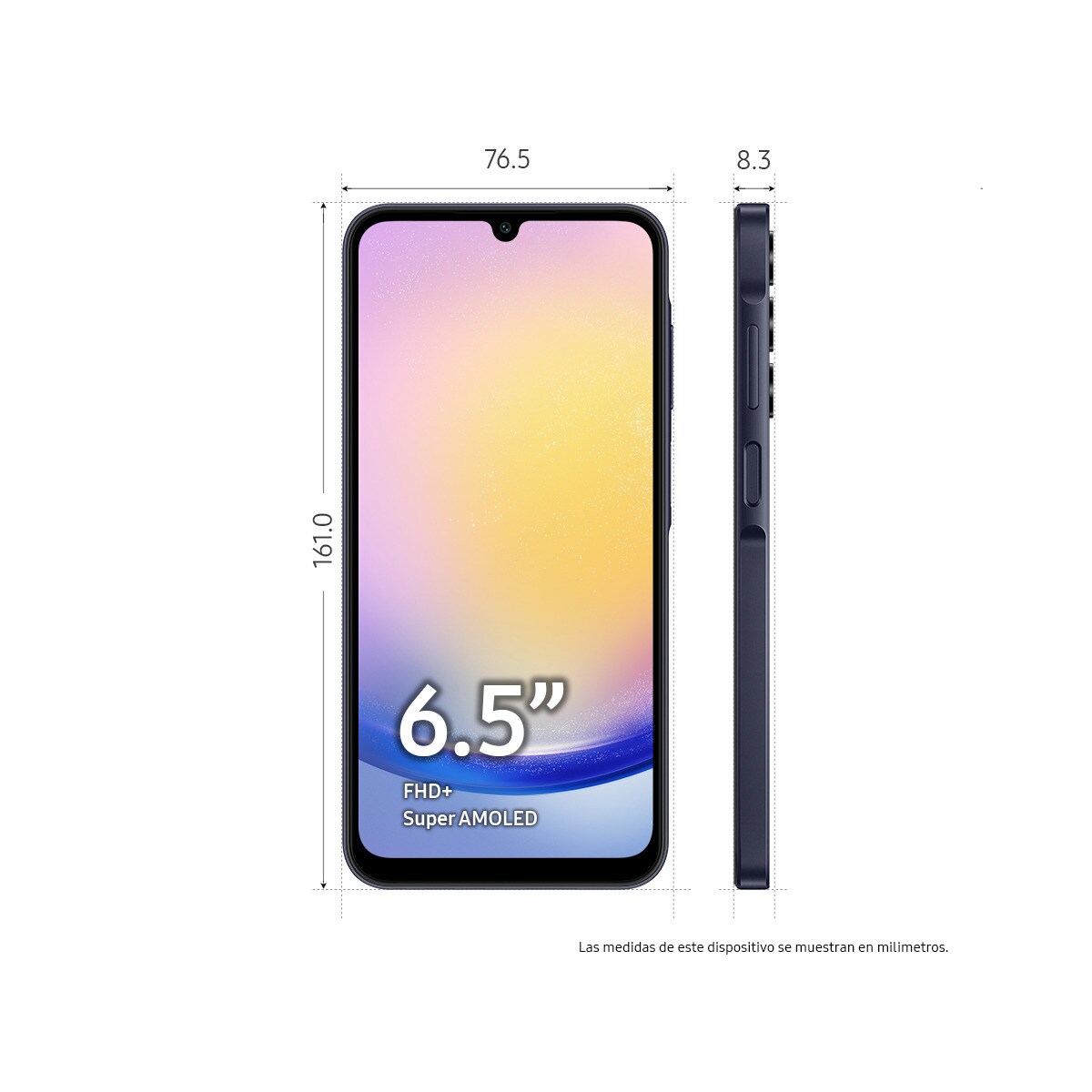 Samsung Galaxy A25 5G 8GB + 256GB móvil libre Negro-2