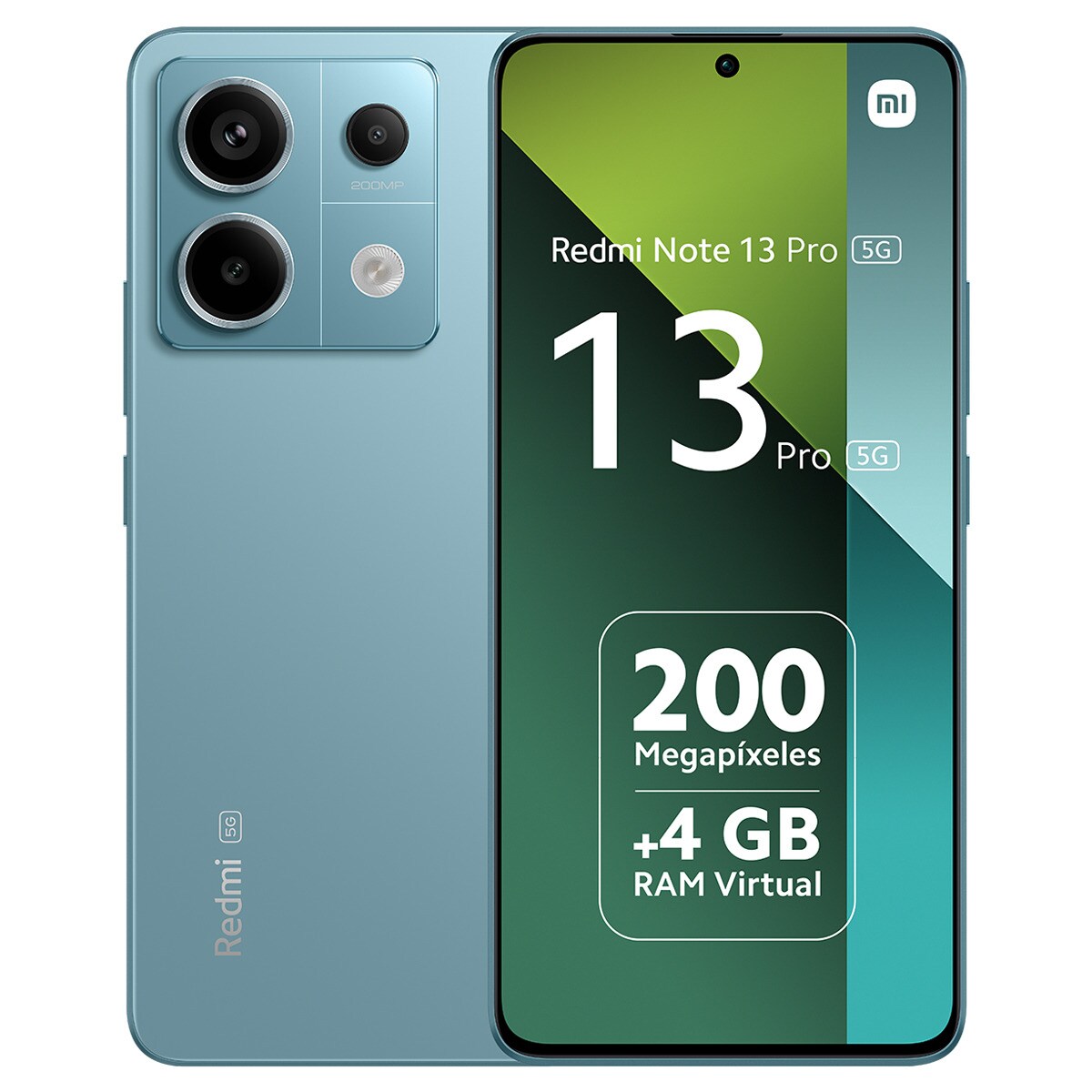 Xiaomi Redmi Note 13 Pro 5G 8GB + 256GB móvil libre Verde azulado-1