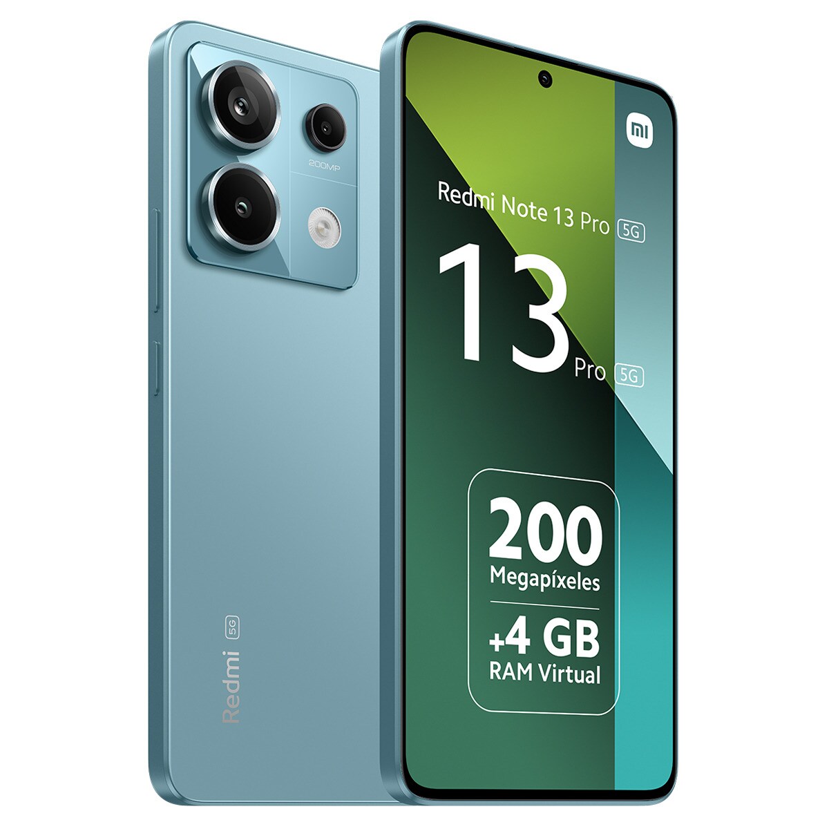 Xiaomi Redmi Note 13 Pro 5G 8GB + 256GB móvil libre Verde azulado-4