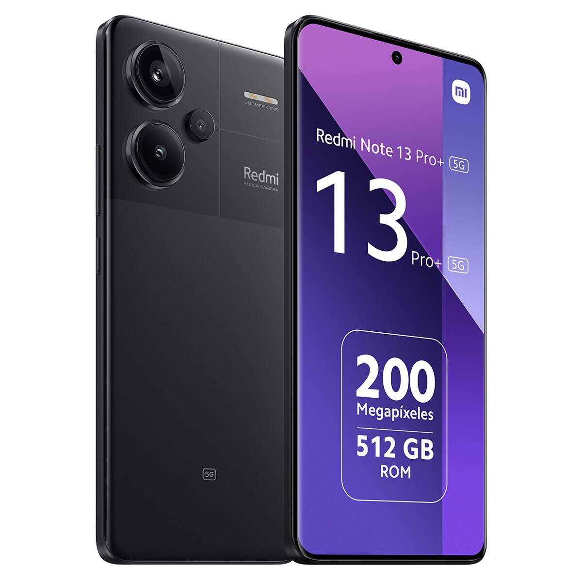 Xiaomi Redmi Note 13 Pro+ 5G 12GB + 512GB móvil libre Negro Medianoche-4