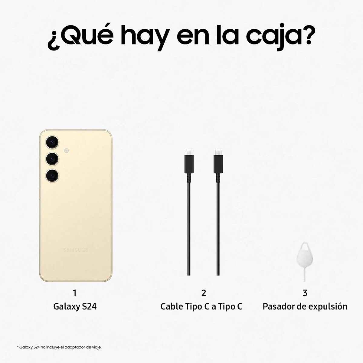 Samsung Galaxy S24 8GB + 128 GB móvil libre Amarillo ámbar-7
