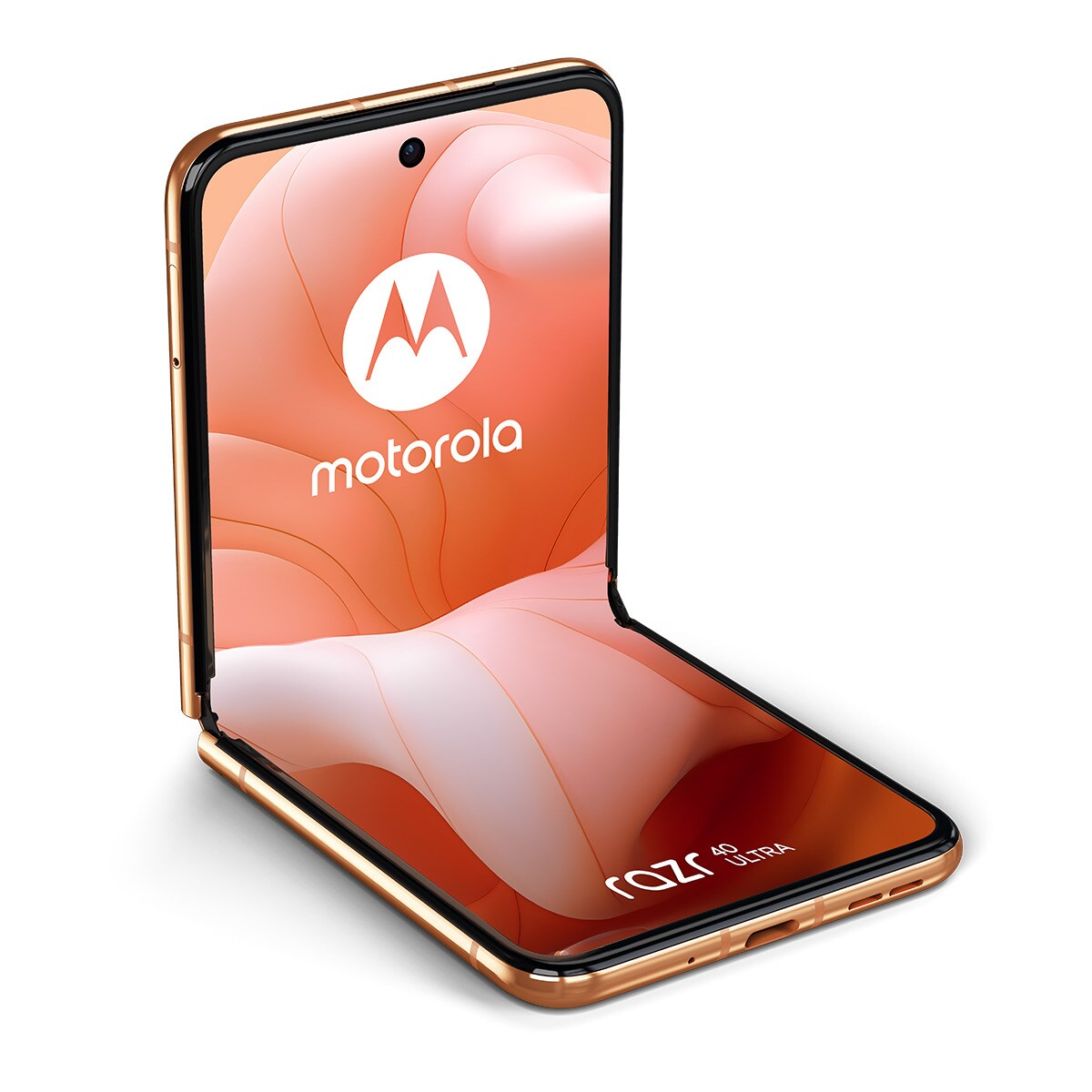 Motorola razr 40 Ultra 5G 8 GB + 256 GB móvil libre Peach Fuzz-12