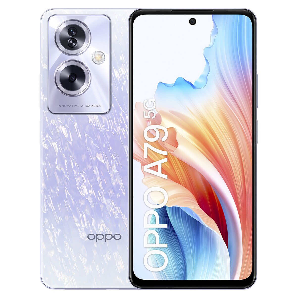 Oppo A79 5G 8 GB + 256 GB móvil libre Púrpura-1