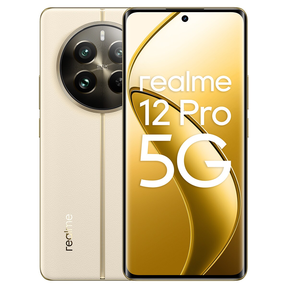 Realme 12 Pro 5G 12 GB + 256 GB móvil libre Beige-1