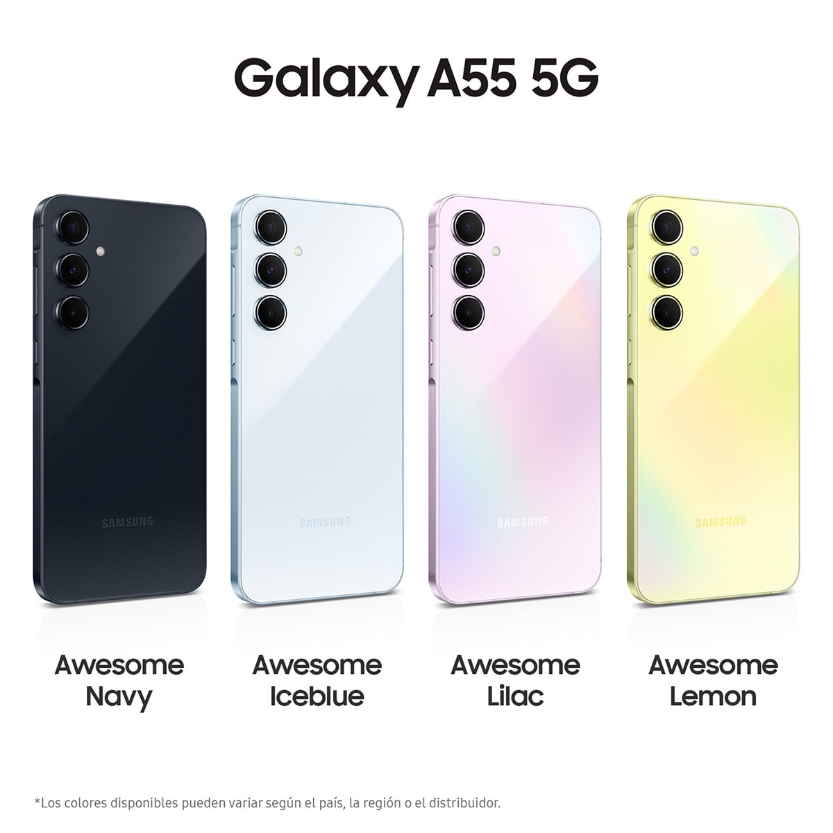 Samsung Galaxy A55 5G, 256GB + 8GB móvil libre Eclipse-3