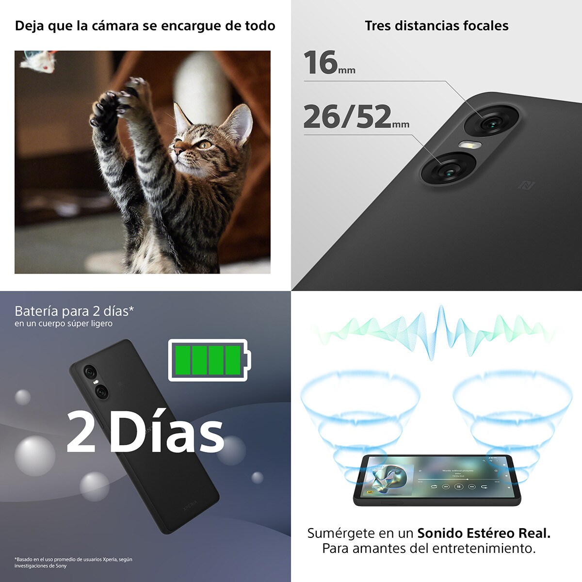 Sony Xperia 10 VI 5G 8 GB + 128 GB + eSIM Negro móvil libre Negro-7