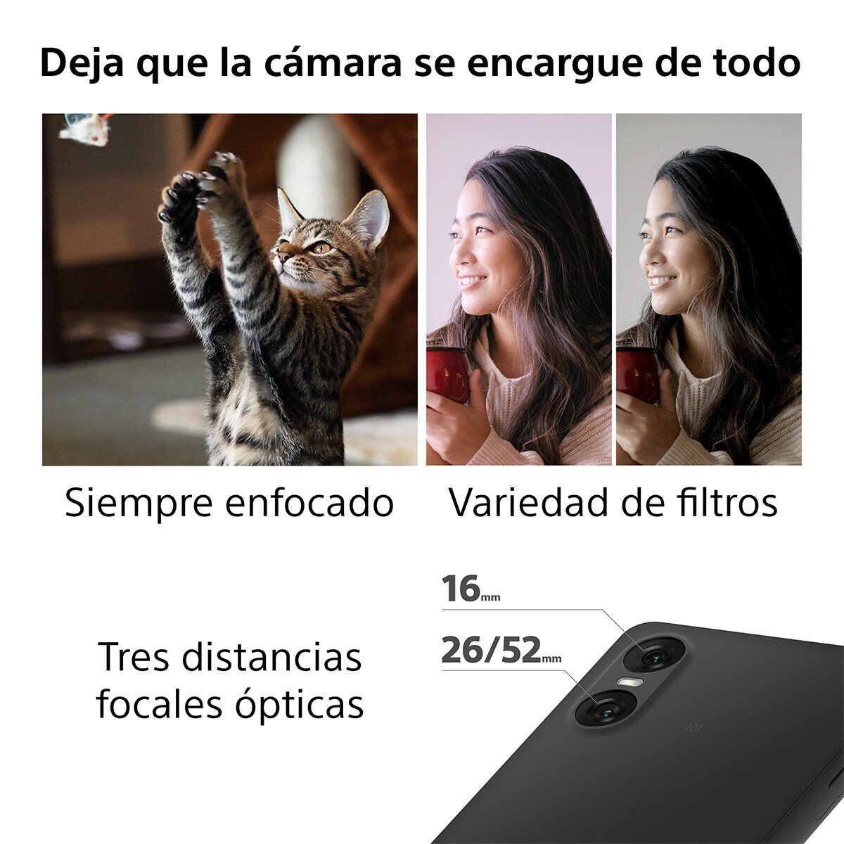 Sony Xperia 10 VI 5G 8 GB + 128 GB + eSIM Negro móvil libre Negro-9