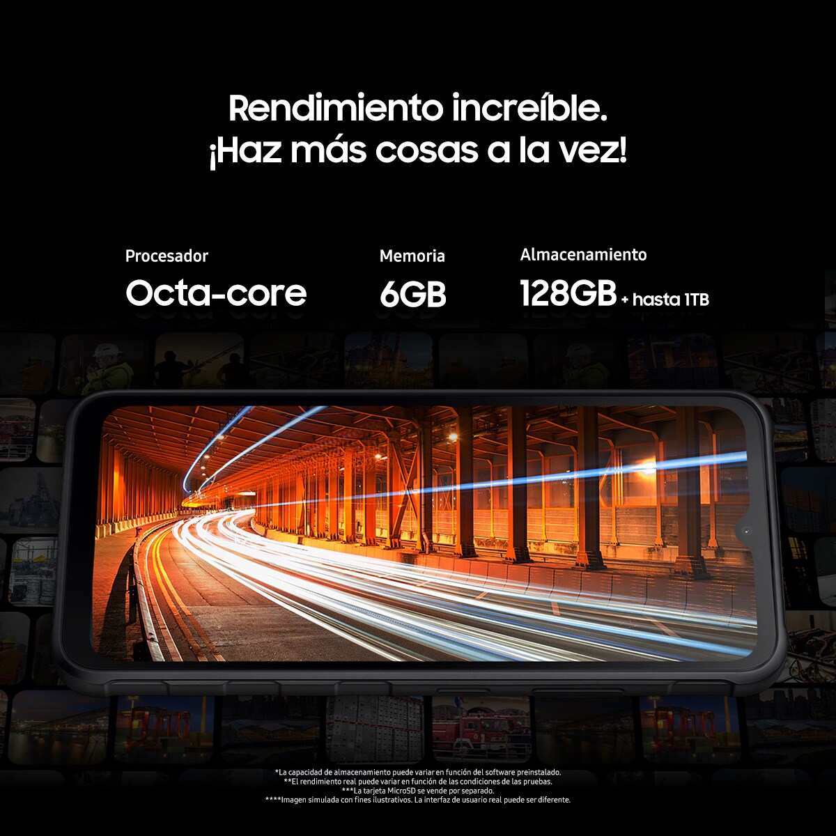 Samsung Galaxy XCover7 5G 128 GB + 6 GB móvil libre Negro-2