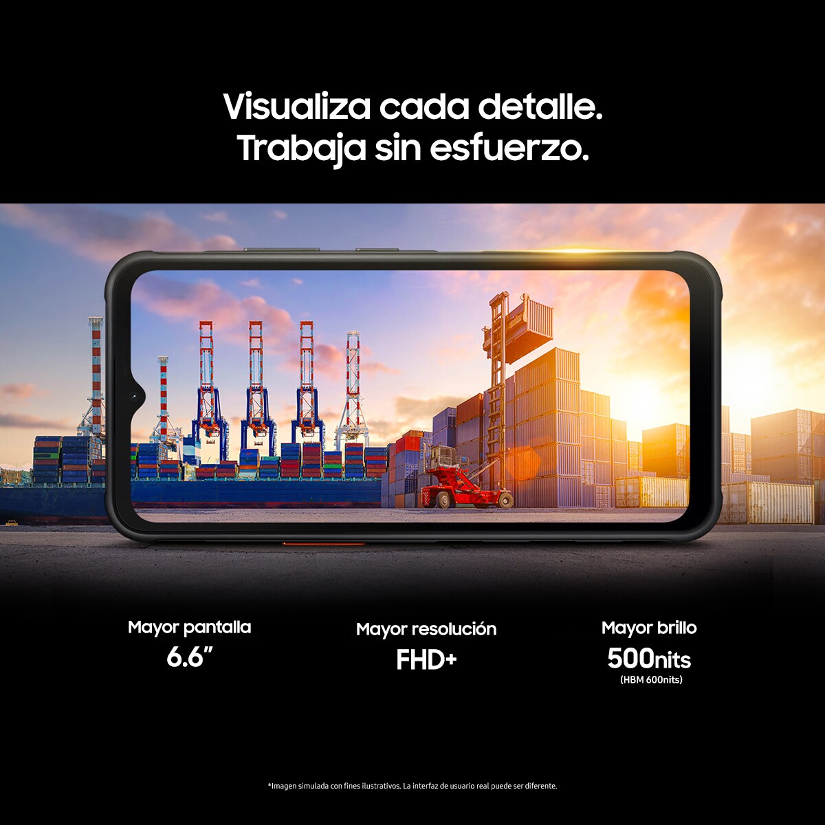 Samsung Galaxy XCover7 5G 128 GB + 6 GB móvil libre Negro-4