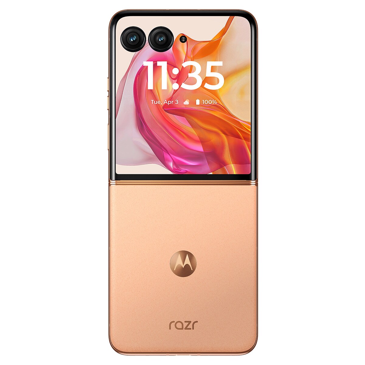 Motorola razr 50 Ultra 12GB + 512GB móvil libre Peach Fuzz-2