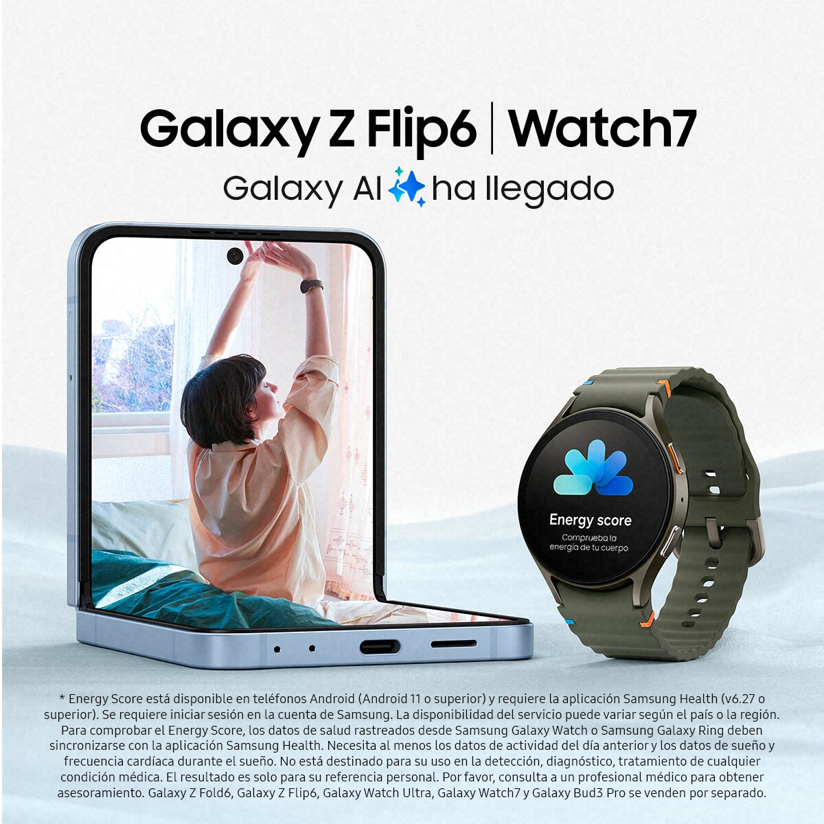 Samsung Galaxy Z Flip6, 512GB + 12 GB móvil libre Azul-7