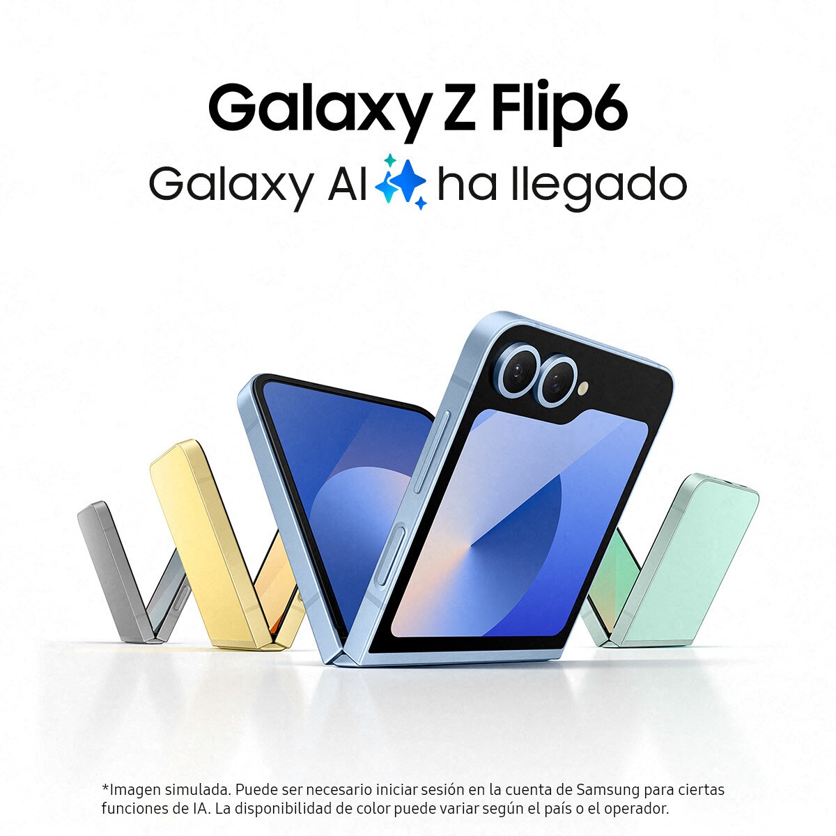 Samsung Galaxy Z Flip6, 256GB + 12 GB móvil libre Verde-2