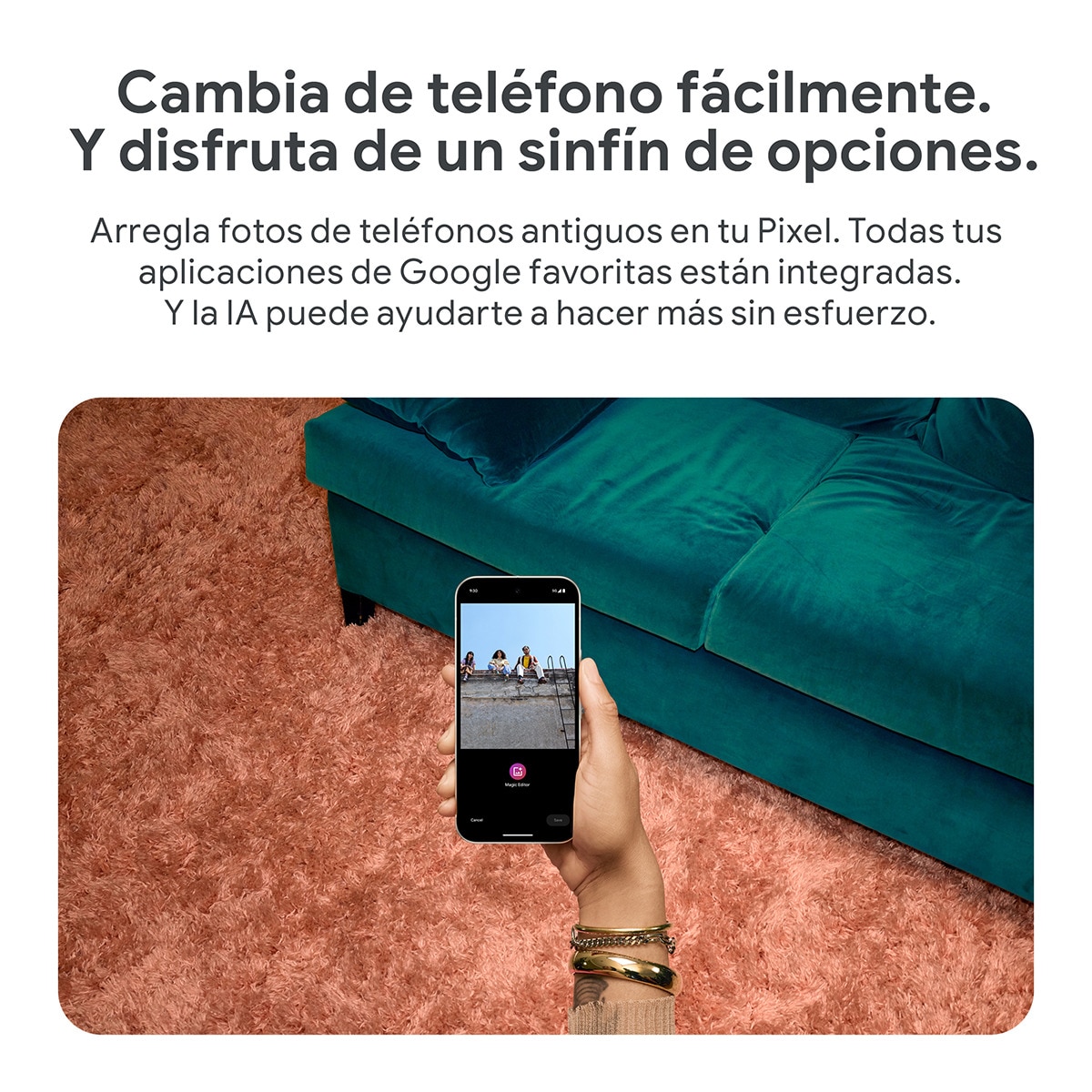 Google Pixel 9 Pro 128GB + 16GB móvil libre Obsidiana-17