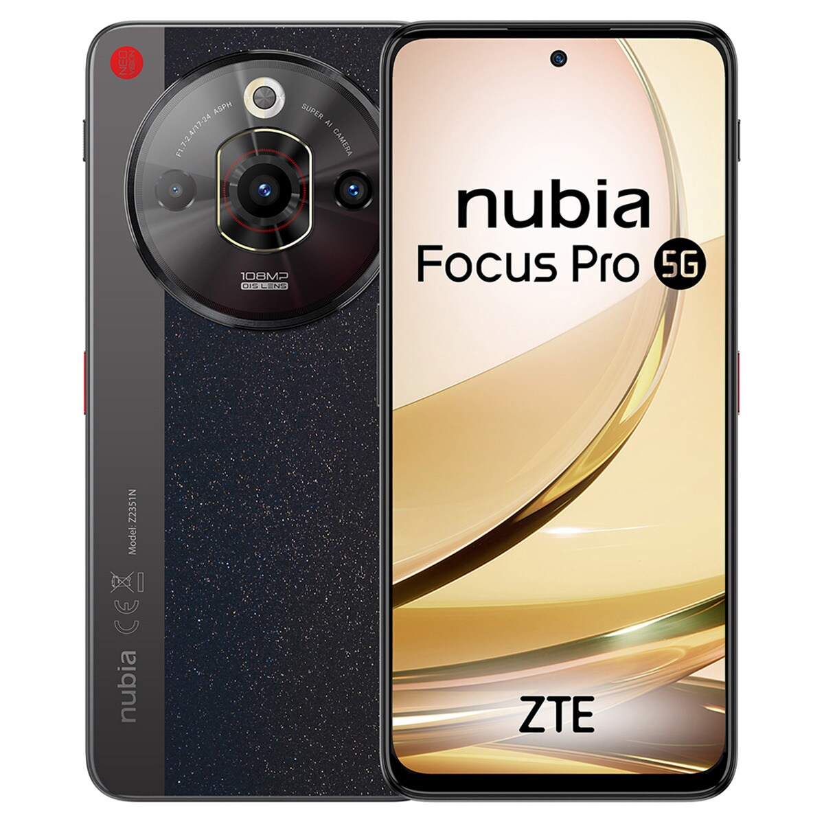 ZTE nubia Focus Pro 5G 8GB + 256GB móvil libre Negro-1
