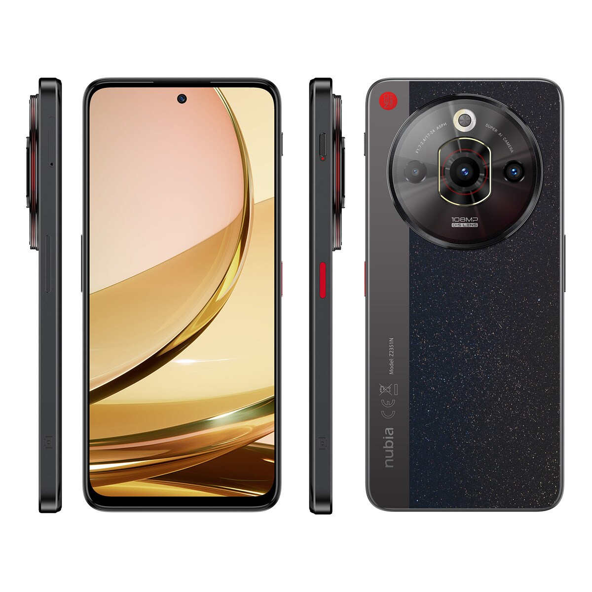 ZTE nubia Focus Pro 5G 8GB + 256GB móvil libre Negro-5