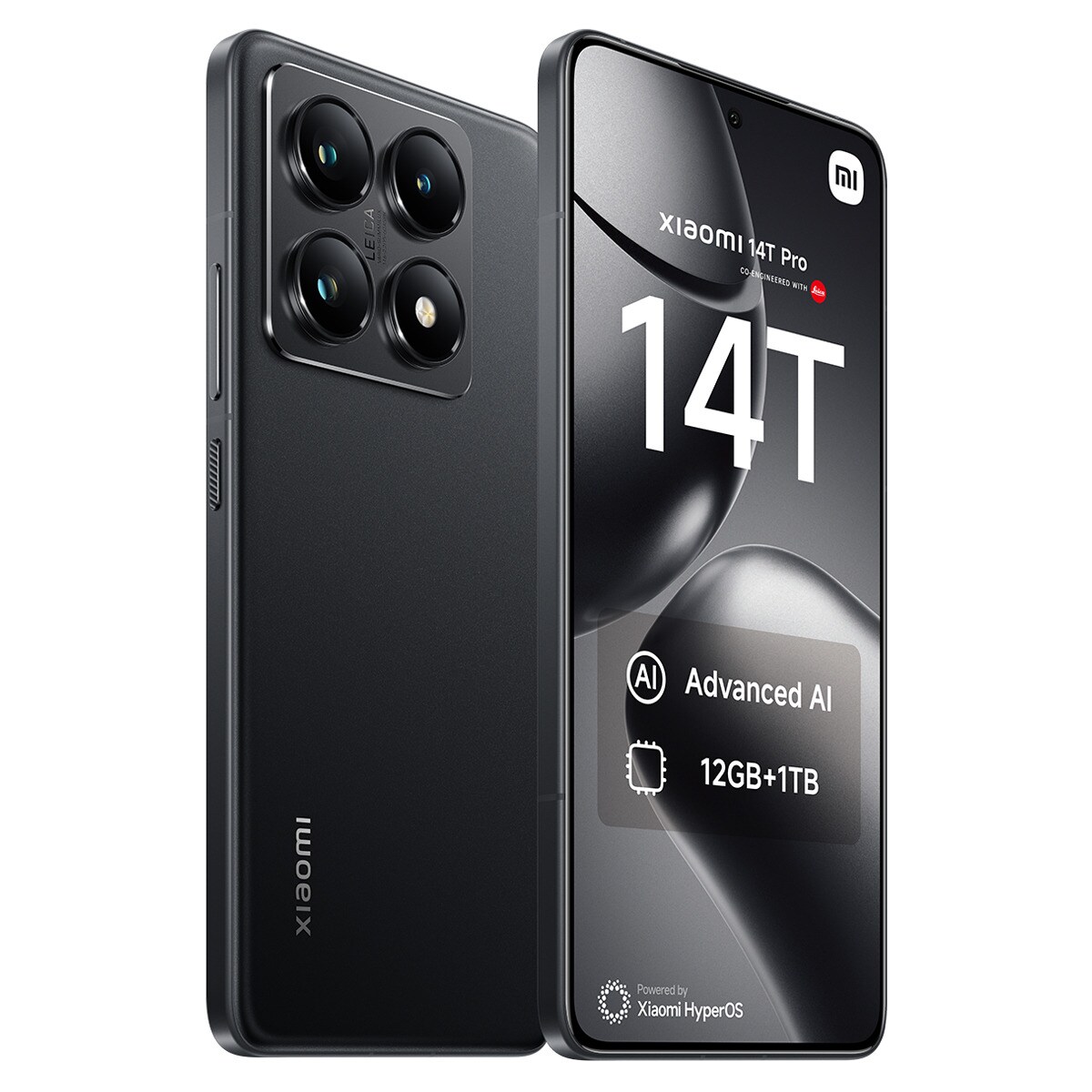 Xiaomi 14T Pro 1TB + 12GB móvil libre Negro 1 TB + 12 GB RAM · El