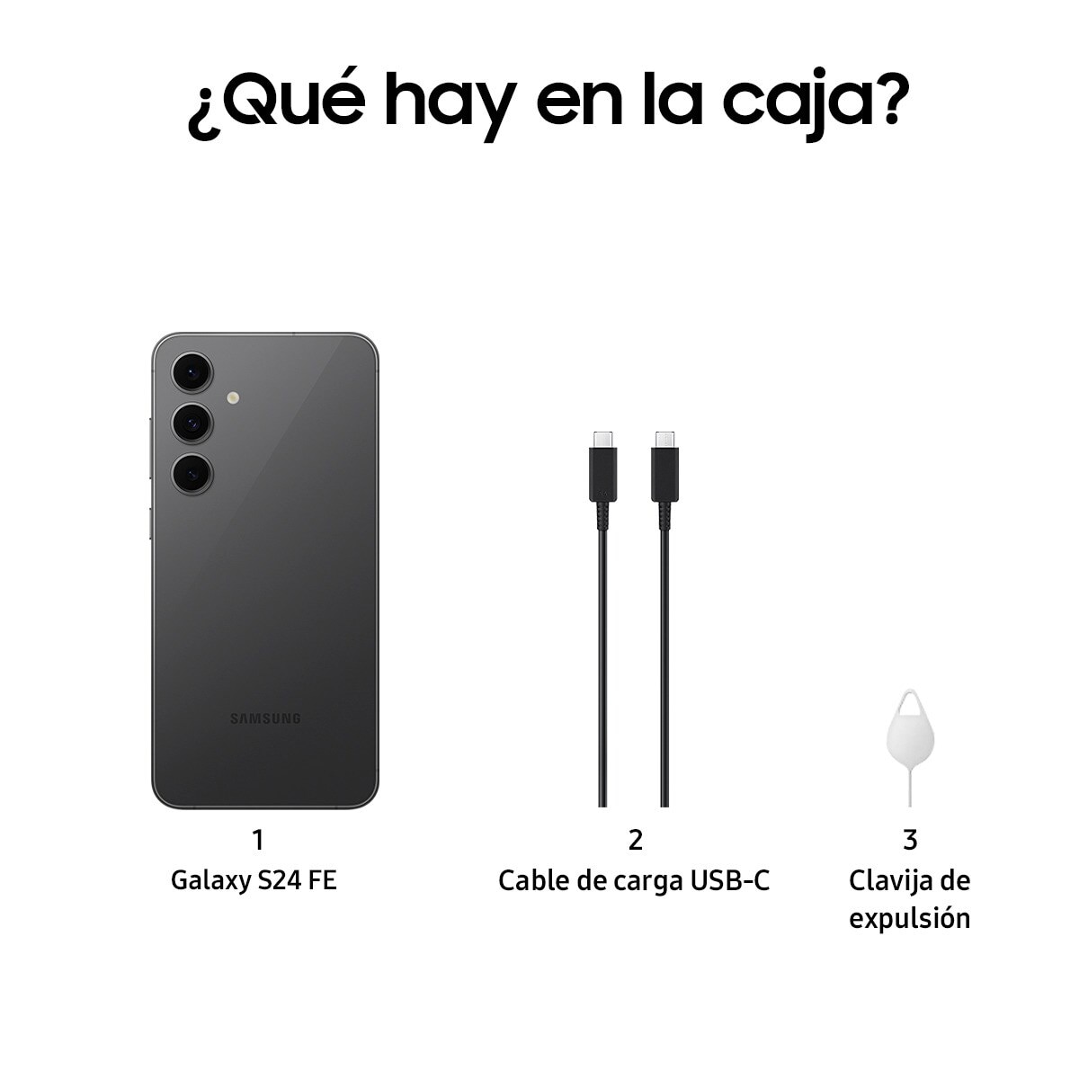 Samsung Galaxy S24 FE 256GB + 8GB móvil libre Grafito-8