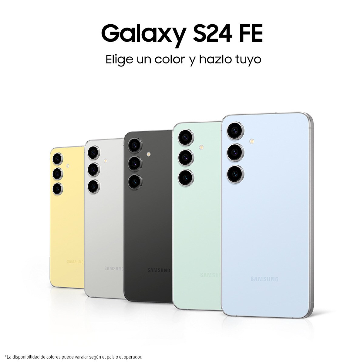 Smartphone Samsung Galaxy S24 FE 128GB + 8GB, 6,7" Azul-2